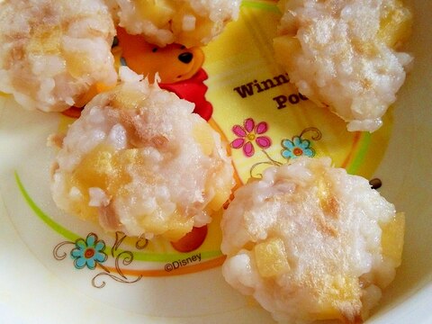 離乳食 ツナとコーンとじゃがいも入りご飯のおやき レシピ 作り方 By さとmin 楽天レシピ 離乳食 ツナとコーンとじゃがいも入りご飯のおやき レシピ 作り方 By さとmin 楽天レシピ